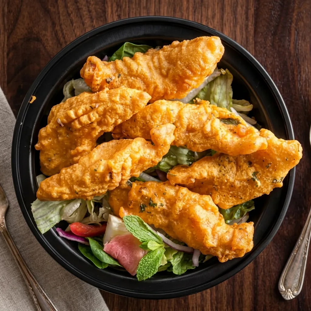Clay Oven fish pakora Winnipeg crispy Indian seafood appetizer